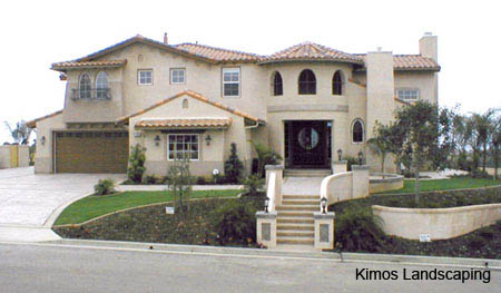 Landscaping design in southern California, Del Mar, CA